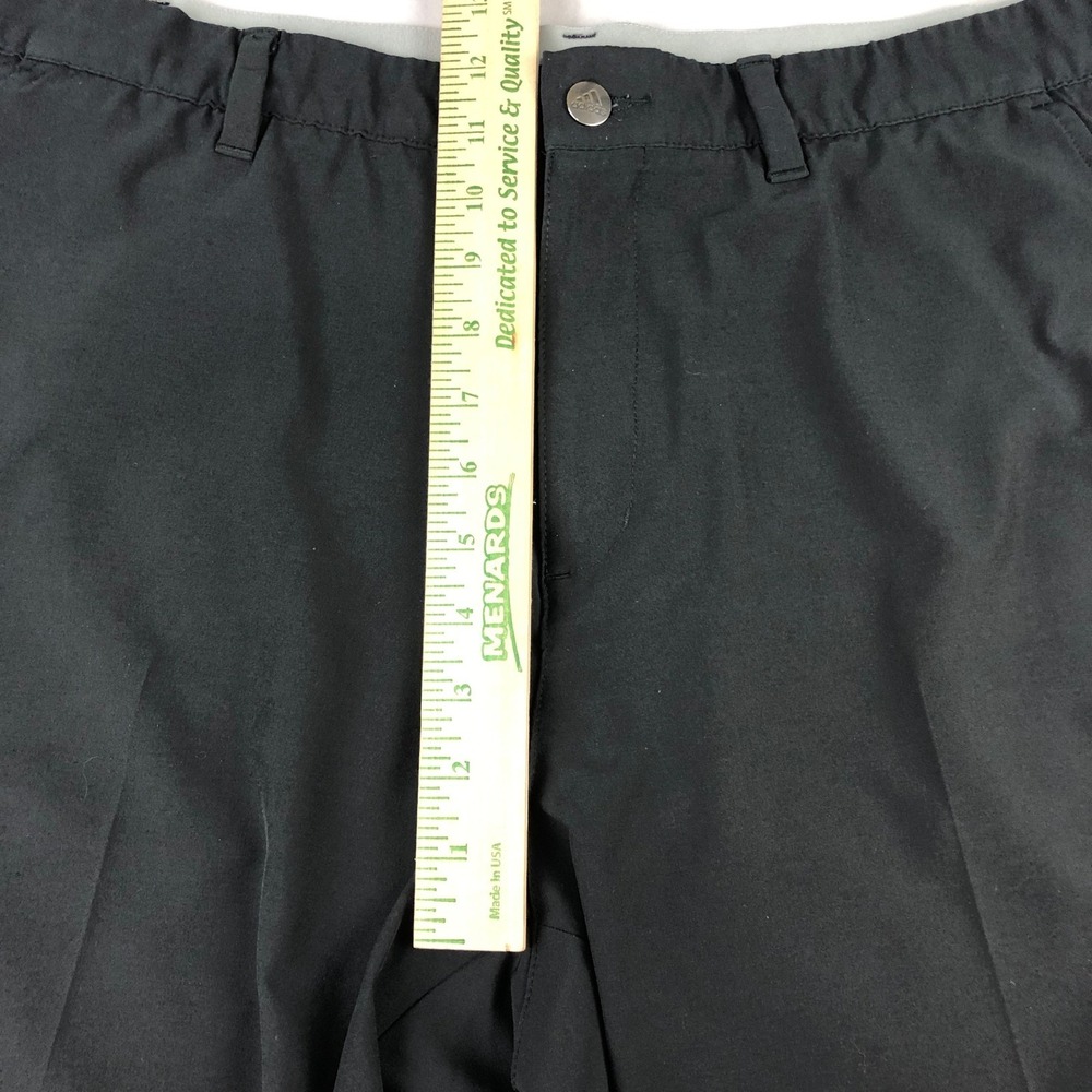 Adidas Mens Black Stretch Golf Shorts 36" Stretchy Performance Grip Waist - Picture 6 of 10